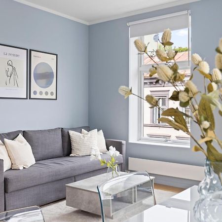 Modern And Bright Apartment In Central Oslo Exteriör bild