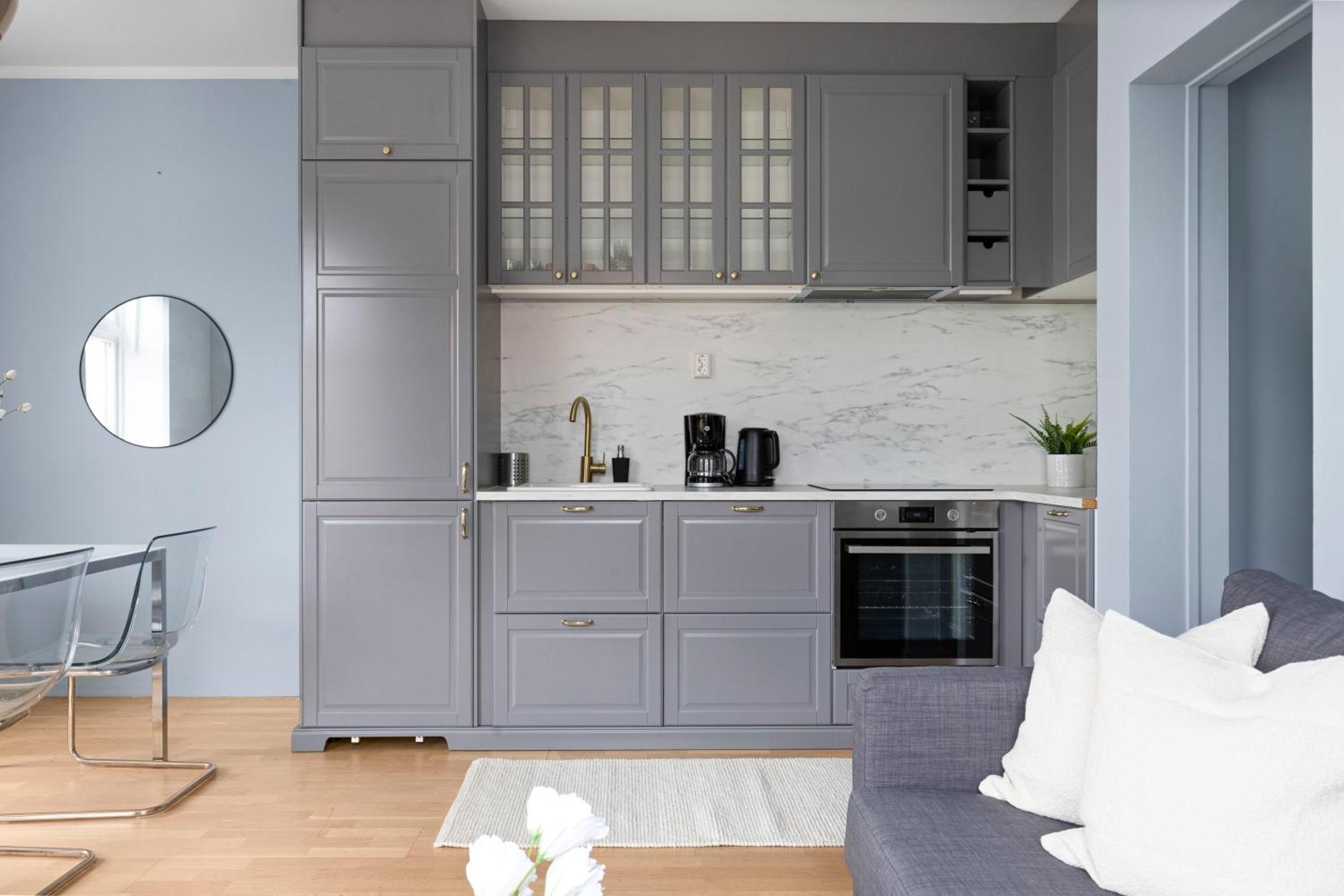 Modern And Bright Apartment In Central Oslo Exteriör bild