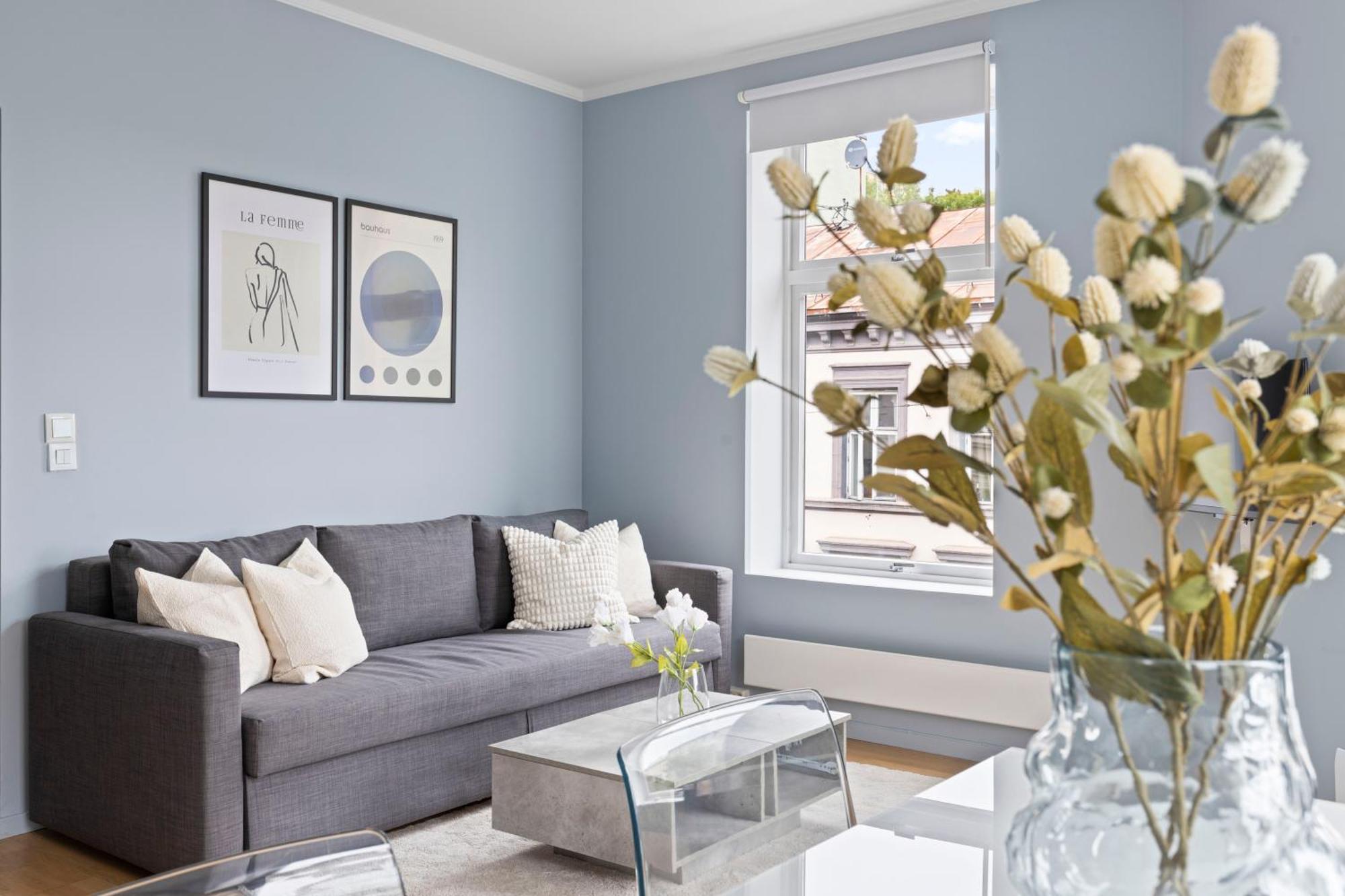 Modern And Bright Apartment In Central Oslo Exteriör bild